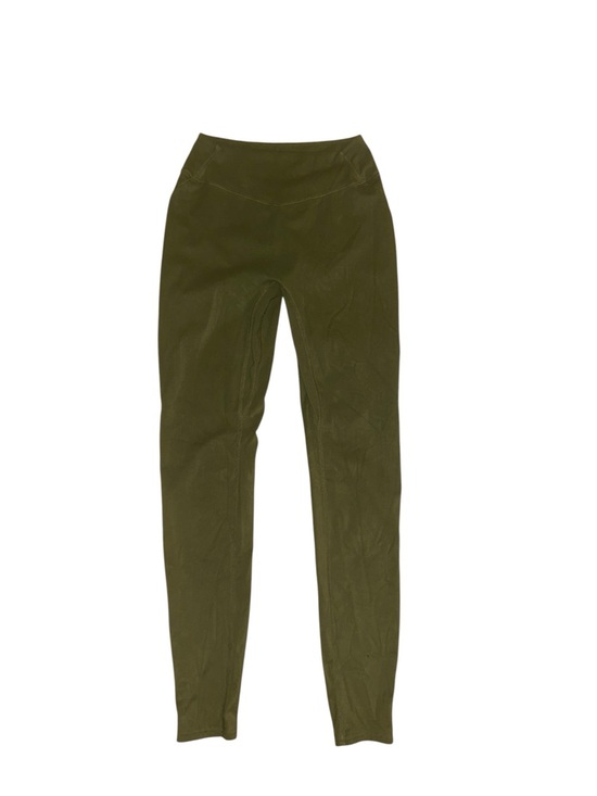 Alphalete Pants - ALPHALETE Amplify Leggings Olive Green Women's Stretch Leggings size Medium